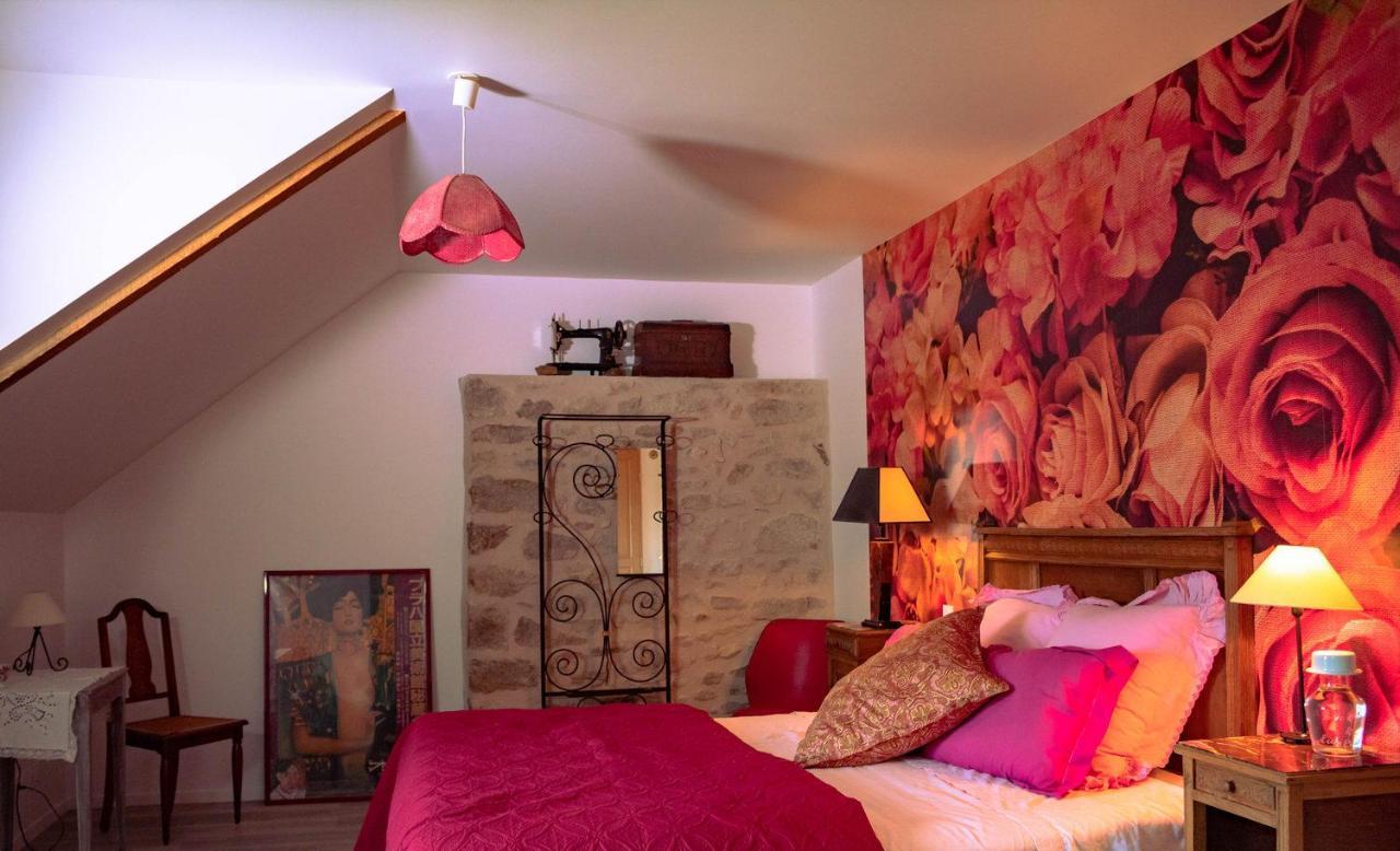 Les Jardins De Nanine Bed & Breakfast Lapleau Bagian luar foto