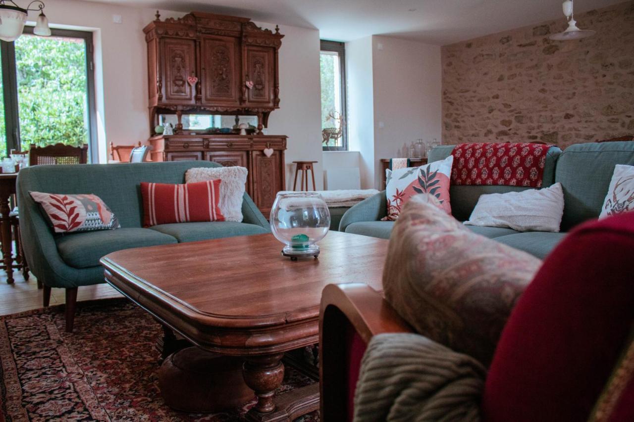 Les Jardins De Nanine Bed & Breakfast Lapleau Bagian luar foto